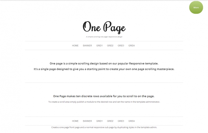 One page